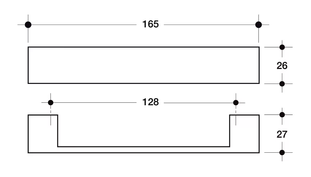 Maniglia Cucina Cook - Maniglia Mobile Cucina - Laccato bianco - immagine 11