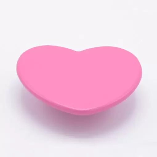 Maniglia Bimbi Cuore Big- Maniglia Mobile Bambini - Goffrato fine fuxia - Imagen 6