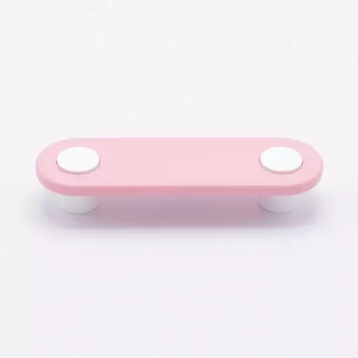 Maniglia Bimbi Eyes - Maniglia Mobile Bambini - Goffrato fine rosa - Bild 2