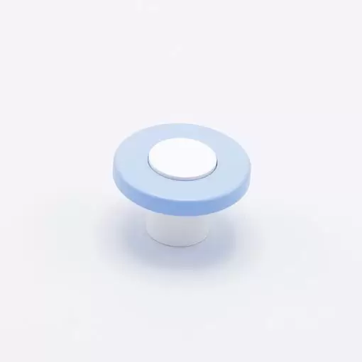 Pomolo Bimbi Wheel - Pomello Mobile Bambini - Goffrato fine blu - Bild 2