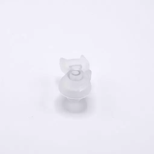Pomolo Bimbi Gatto - Pomello Mobile Bambini - Effetto vetro satinato color opalino – Image 4