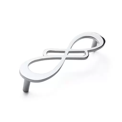 Maniglia Zambak - Maniglia Mobile Design - Cromato lucido - Imagen 3
