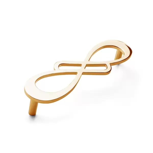 Maniglia Zambak - Maniglia Mobile Design - Effetto oro - Image 3