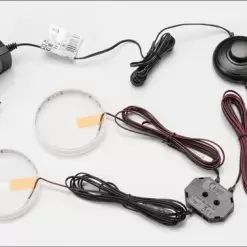 Kit de LED blancos para 2 pies con interruptor