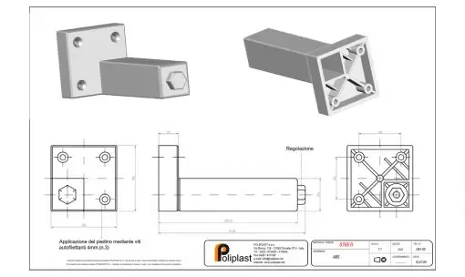 Piedino Low - Piede Per Mobile Design - immagine 8