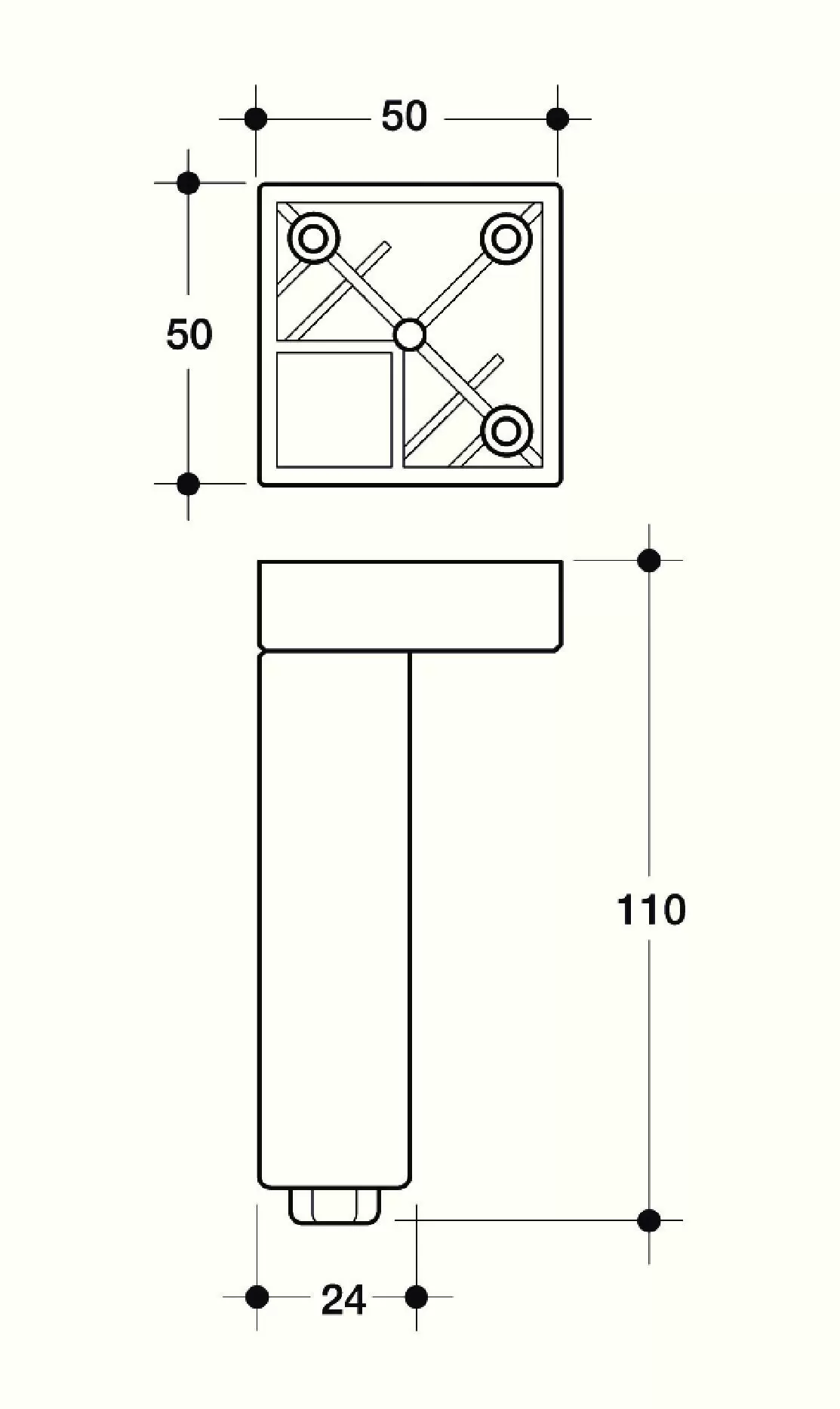 Piedino Low - Piede Per Mobile Design - immagine 9