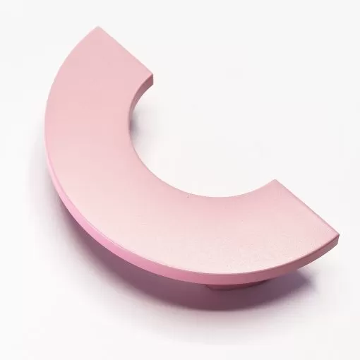Maniglia Bimbi Mid Giotto - Maniglia Mobile Bambini - Goffrato fine rosa - immagine 4