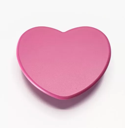 Maniglia Bimbi Cuore Big- Maniglia Mobile Bambini - Goffrato fine fuxia - Imagen 3