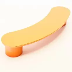 Smiley Handle 333 - Orange Finish - Mobile Design Handle