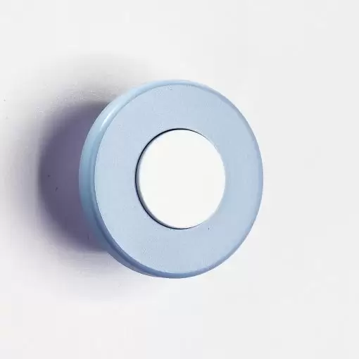Bimbi Wheel - Kindermöbelknopf - Fein geprägter Blau