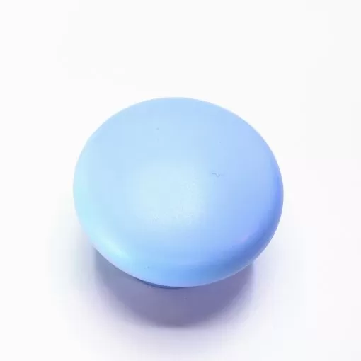 Baloon Children's Knob - Children's Furniture Knob - Fine Embossed Light Blue