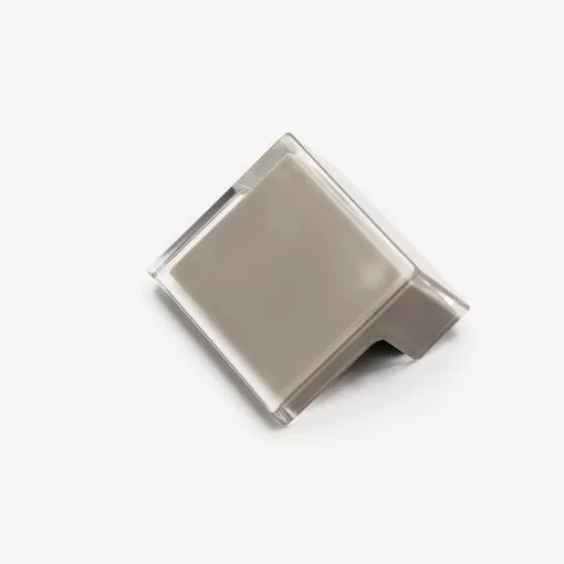 Maniglia Cucina Quadrata - Square Soul - Maniglia Mobile Cucina - Stampato trasparente visone - immagine 6