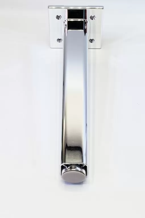 Piedino mobile 719 H.240 - Piede Per Mobili Design - Cromato lucido - Bild 2
