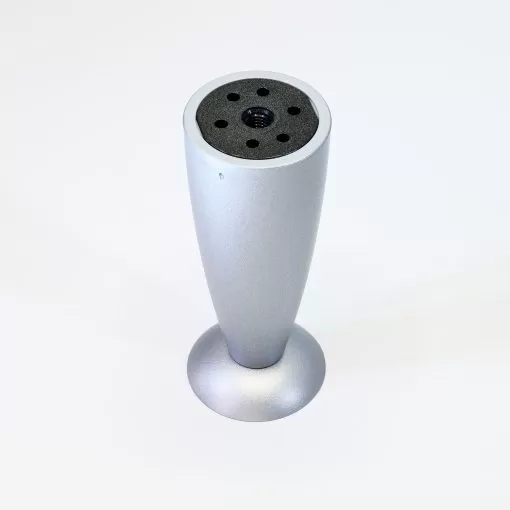 Piedino Solid - Piede Per Mobile Design - Effetto alluminio - immagine 5