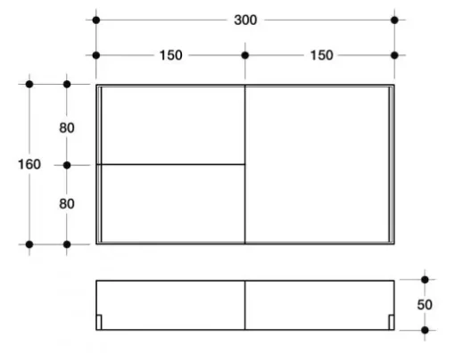 Box Bagno 3 comparti - Organizer Cassetto Mobile Bagno - immagine 8