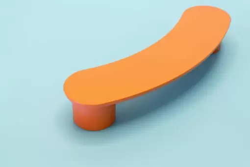 Maniglia Smiley 333 - Finitura Arancio - Maniglia Mobile Design - Imagen 9