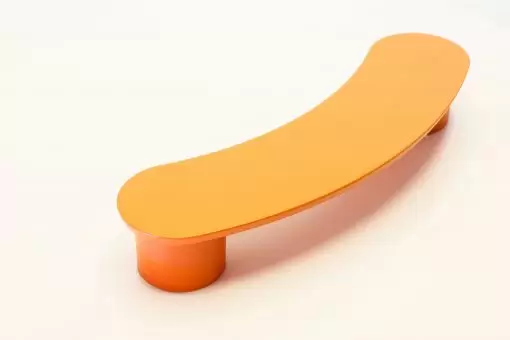 Maniglia Smiley 333 - Finitura Arancio - Maniglia Mobile Design - Imagen 3