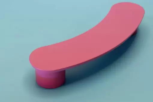 Maniglia Smiley 333 - Finitura Fucsia - Maniglia per Mobile Soggiorno - Imagen 11