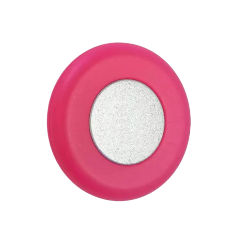 Pomo para muebles infantiles - Efecto cristal satinado fucsia