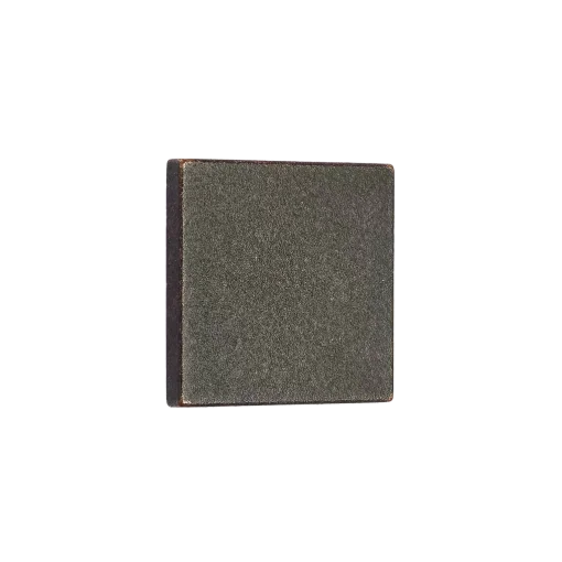Antiker quadratischer Knopf - Antiker Möbelknopf - Kupfereffekt